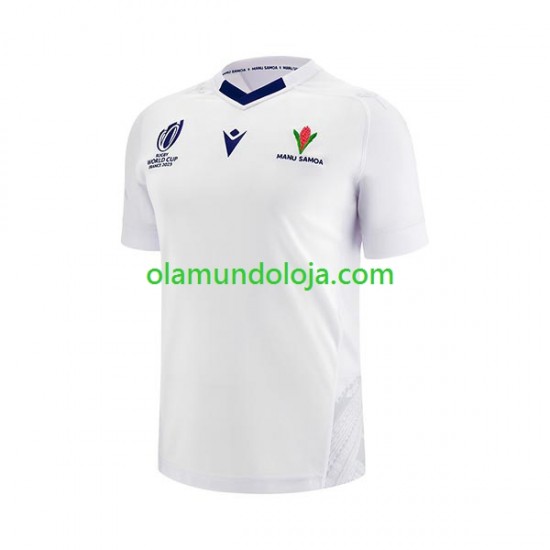 Camisola Rugby Samoa Homem Equipamento Segundo RWC 2023 Manga Curta